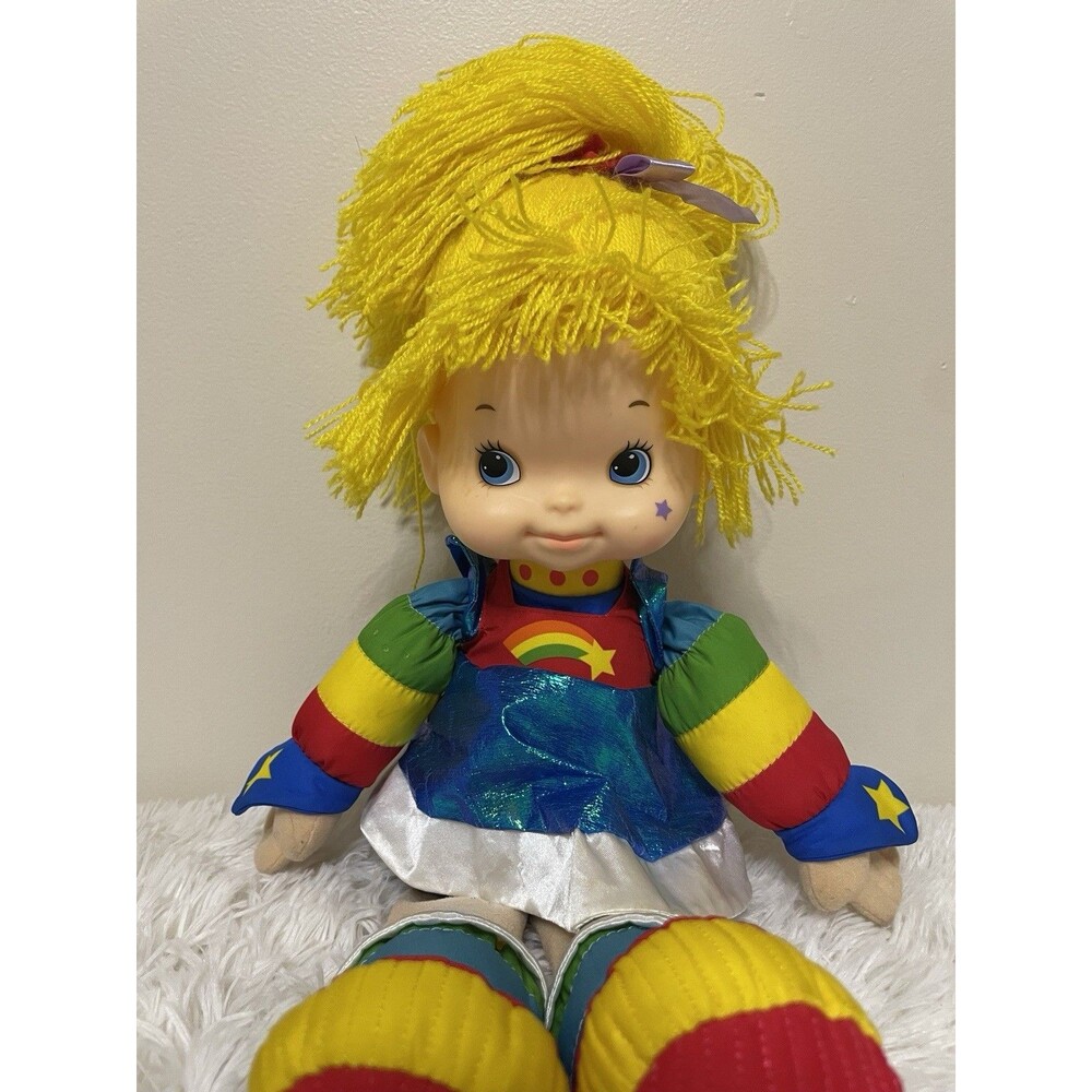 Hallmark Rainbow Brite 18" Plush Doll   2016 Yarn Hair Retro-Vintage Inspired
